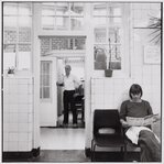 Het badhuis nog in gebruik.
<br/>
Doriann Kransberg, Beeldbank Stadsarchief, mei 1984